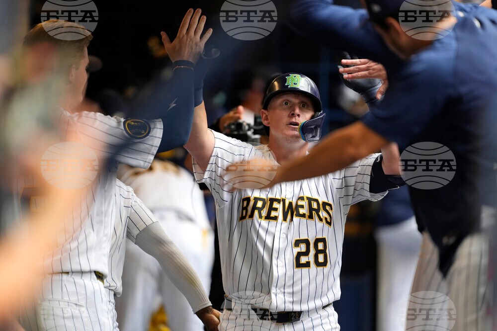 Rockies Brewers Baseball