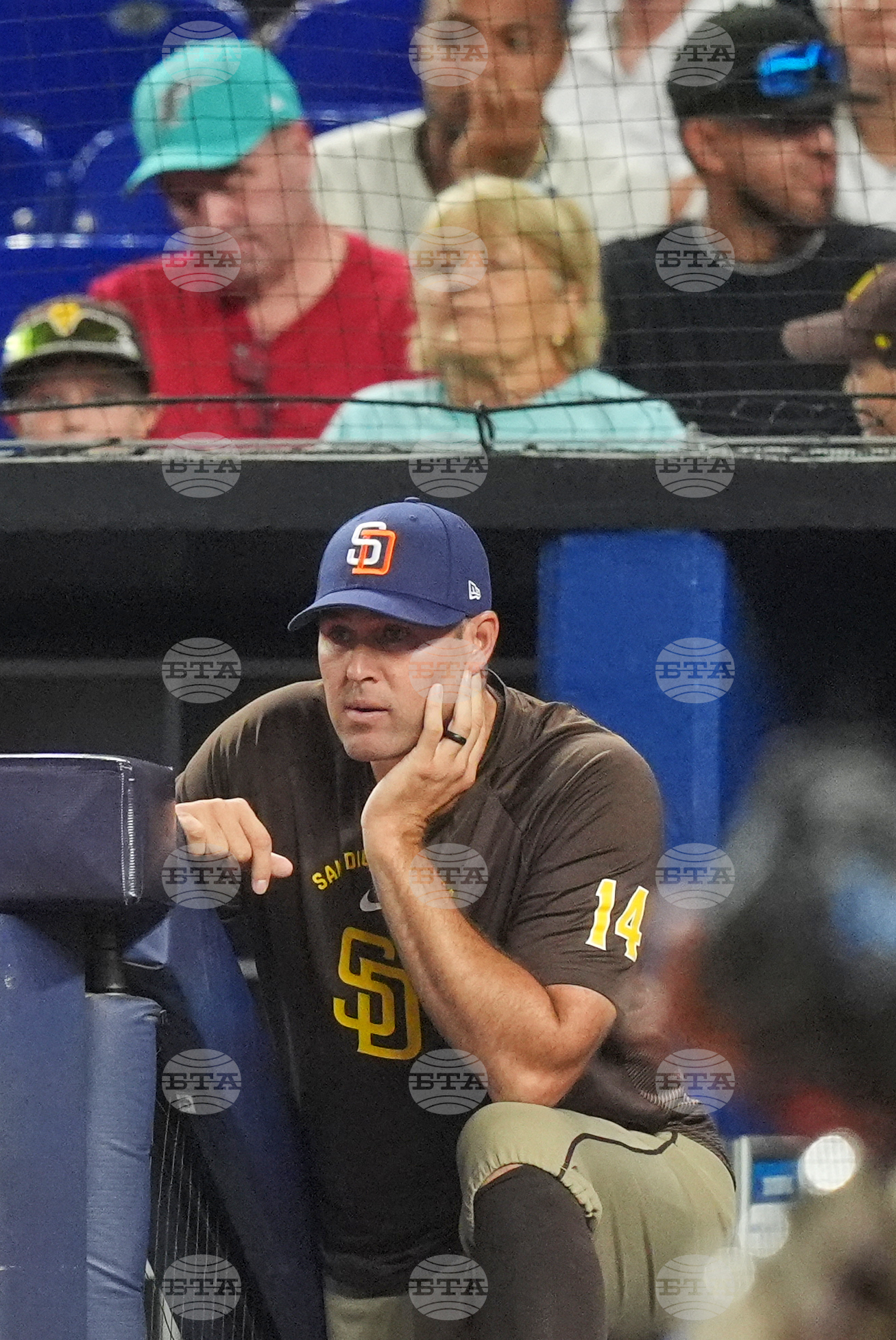 Padres Marlins Baseball