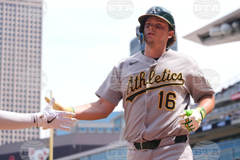 Athletics Twins Baseball