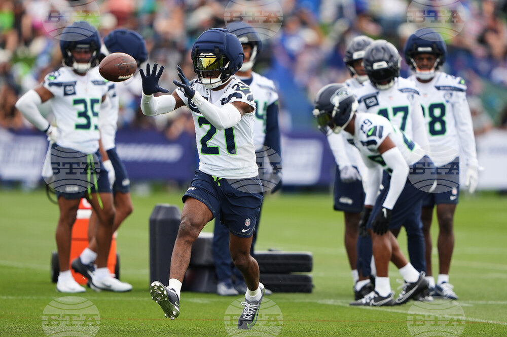 Seahawks Camp Football