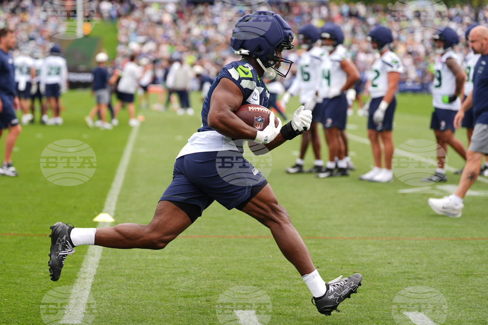 Seahawks Camp Football