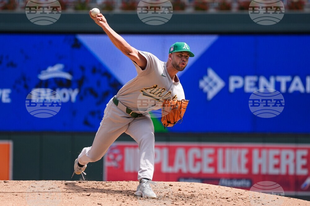 Athletics Twins Baseball