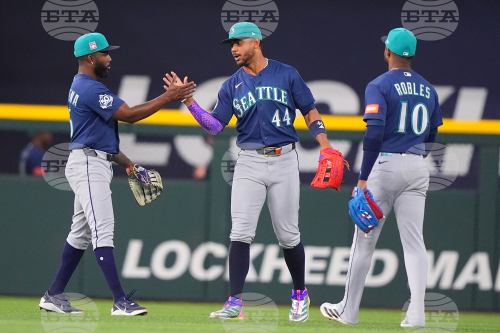 Mariners Rangers Baseball