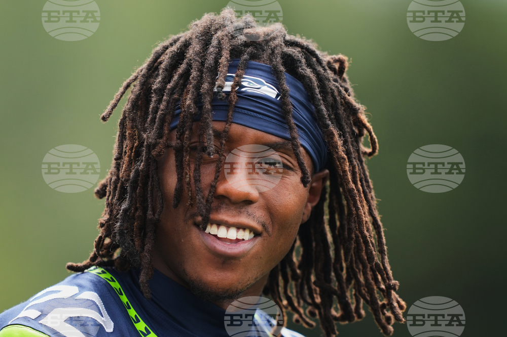 APTOPIX Seahawks Camp Football