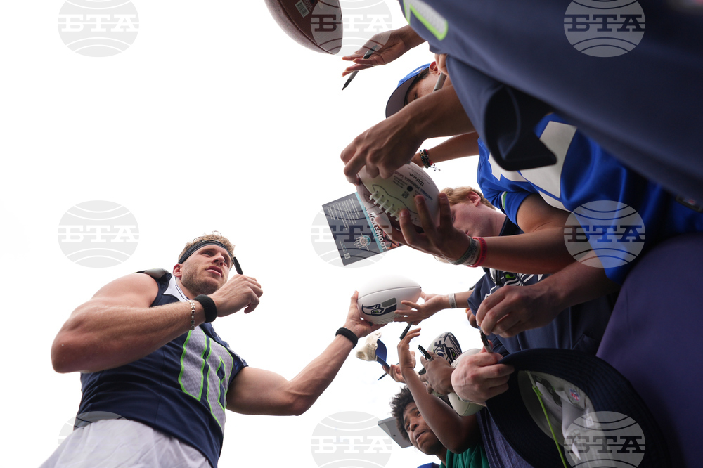 Seahawks Camp Football
