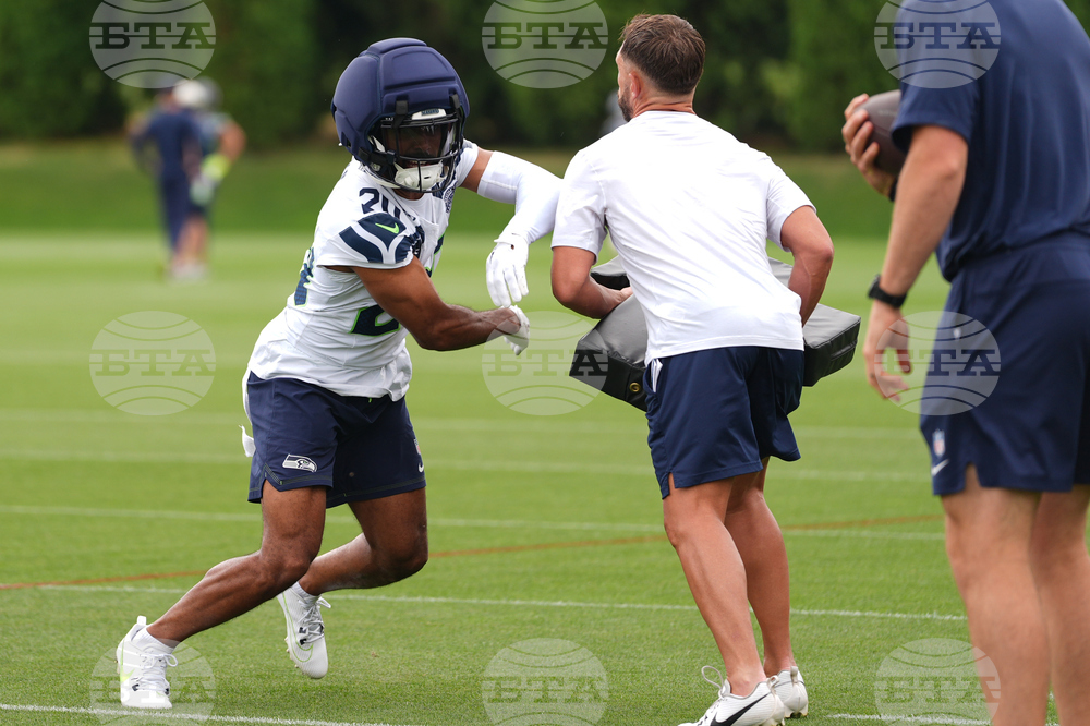Seahawks Camp Football