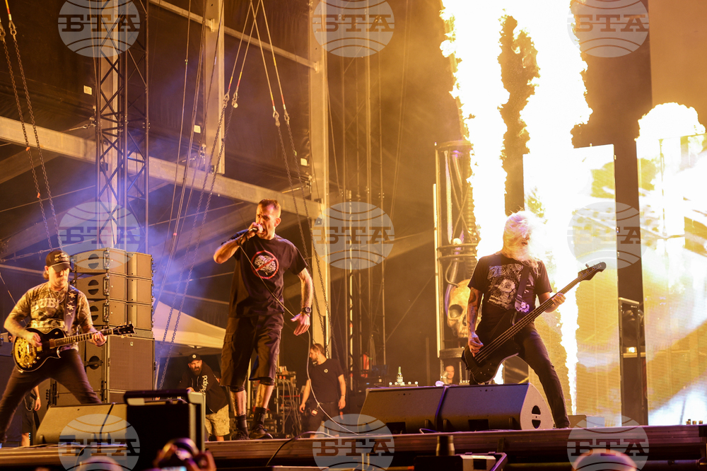 Пловдив - фестивал „Hills of Rock“ - група Lamb of God - концерт
