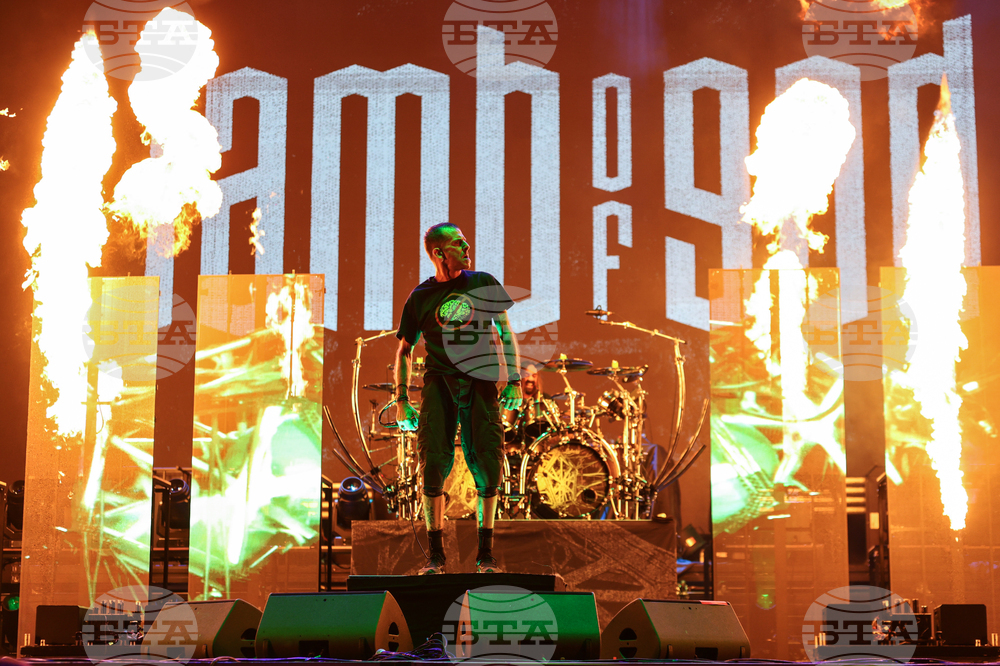Пловдив - фестивал „Hills of Rock“ - група Lamb of God - концерт