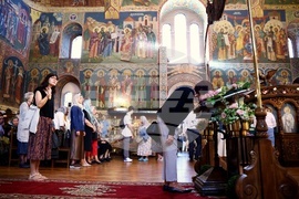 Храм "Св. Седмочисленици" - литургия