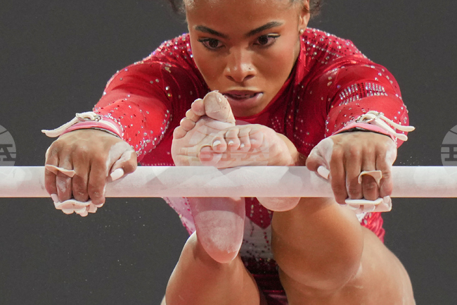APTOPIX Britain Commonwealth Games Artistic Gymnastics