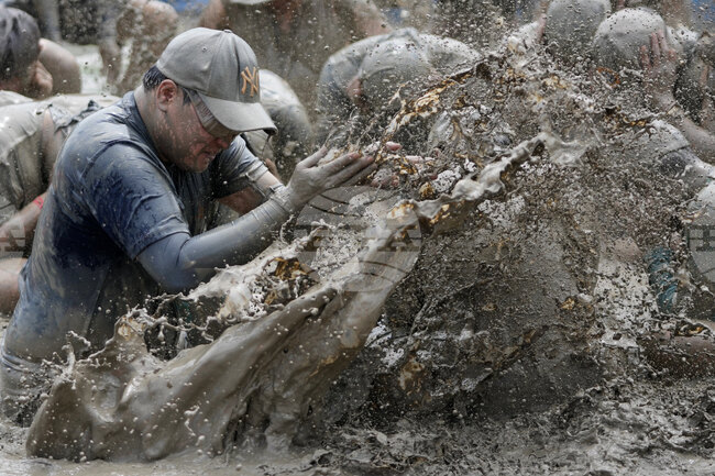 APTOPIX South Korea Mud Festival