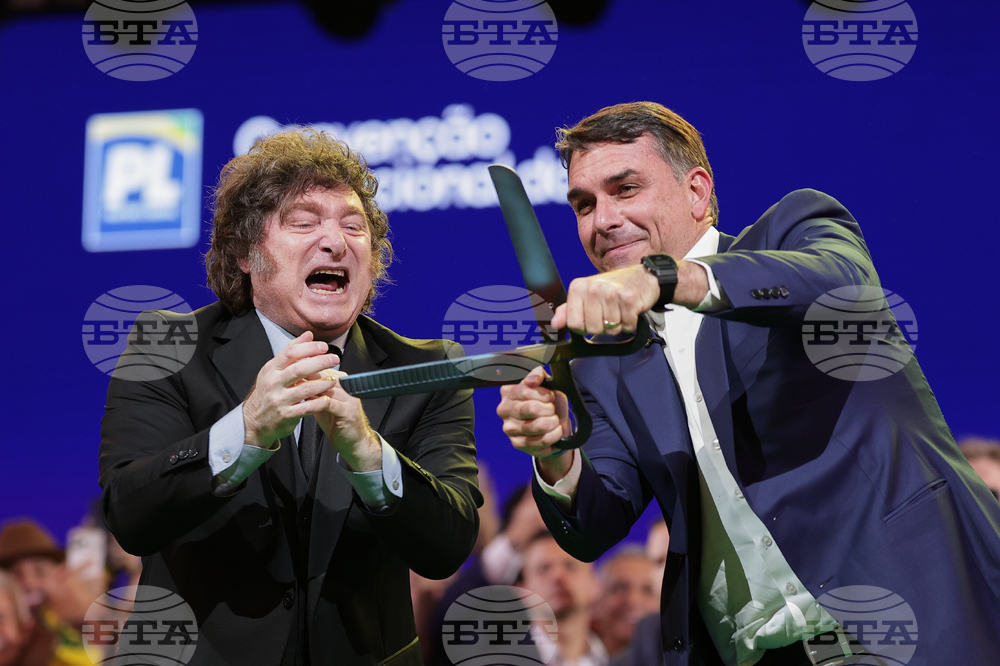 APTOPIX Brazil Flavio Bolsonaro Convention