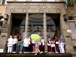 Национален център по заразни и паразитни болести „Бул Био - НЦЗПБ“ - служители - протест