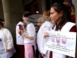 Национален център по заразни и паразитни болести „Бул Био - НЦЗПБ“ - служители - протест