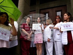 Национален център по заразни и паразитни болести „Бул Био - НЦЗПБ“ - служители - протест