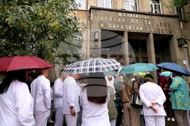 Национален център по заразни и паразитни болести „Бул Био - НЦЗПБ“ - служители - протест