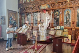 Добрич - храм „Св. Климент Охридски“ - литургия