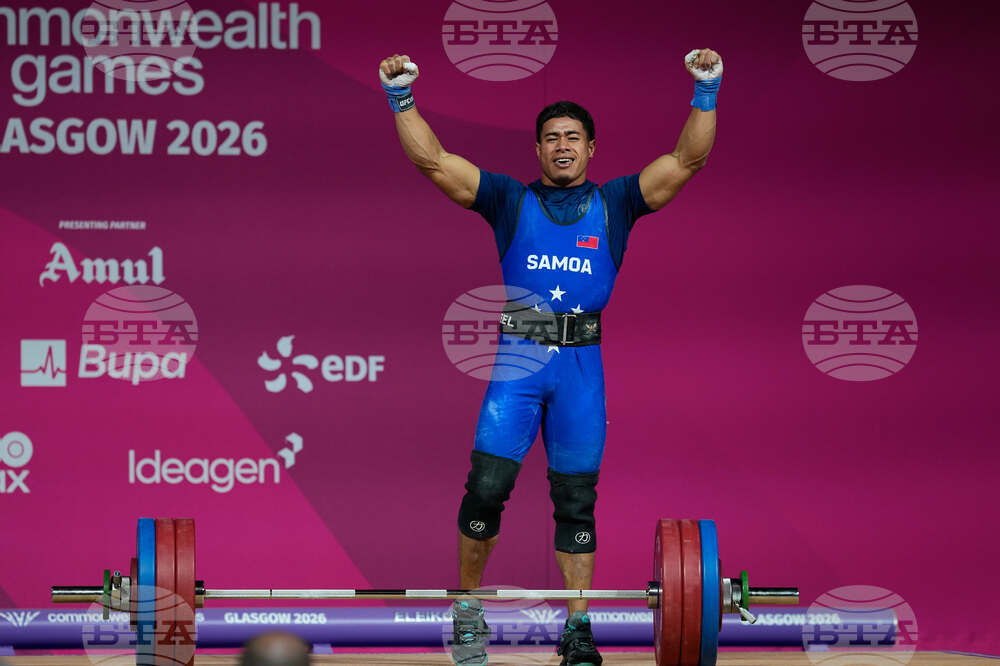 Britain Commonwealth Games Weightlifting
