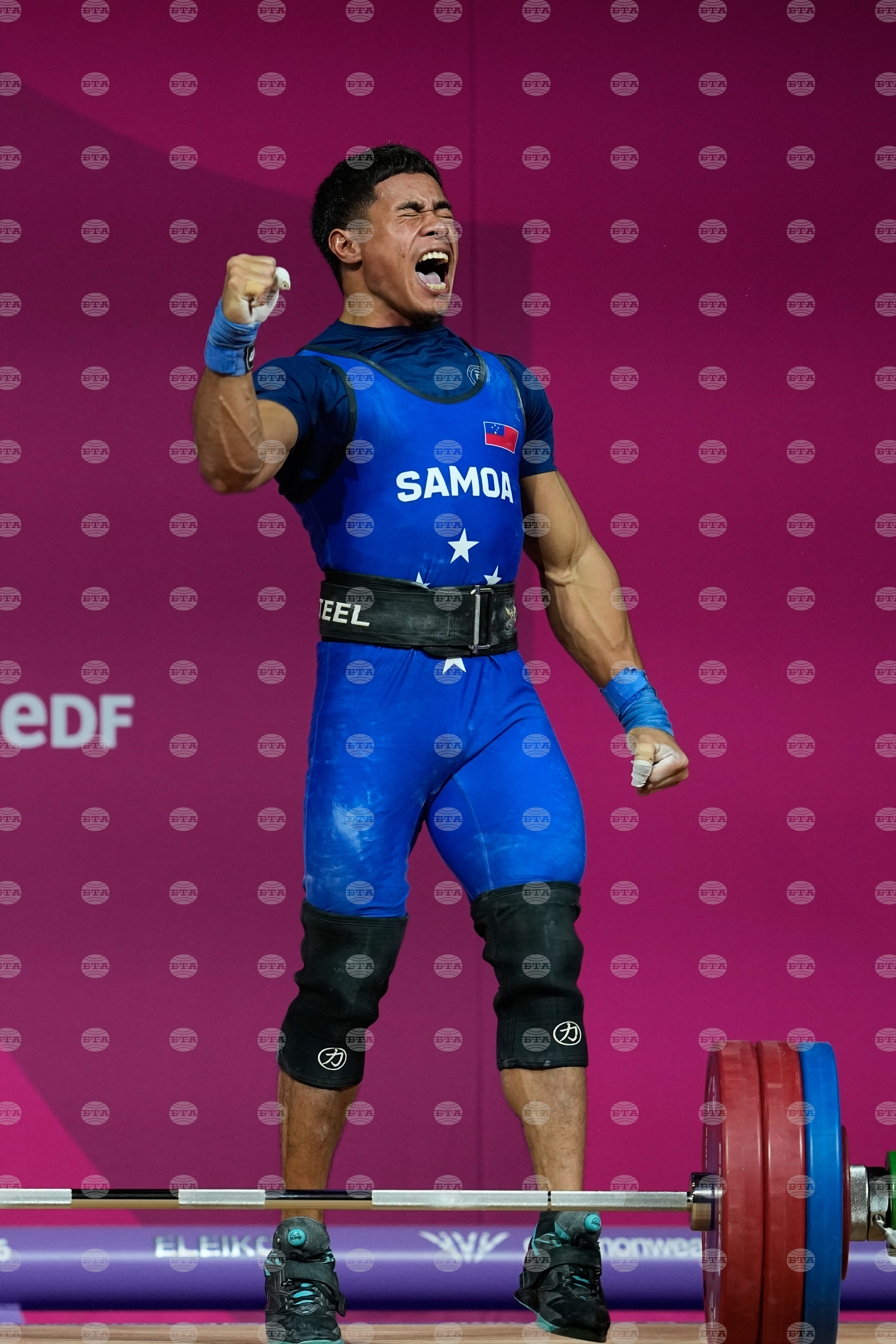 Britain Commonwealth Games Weightlifting