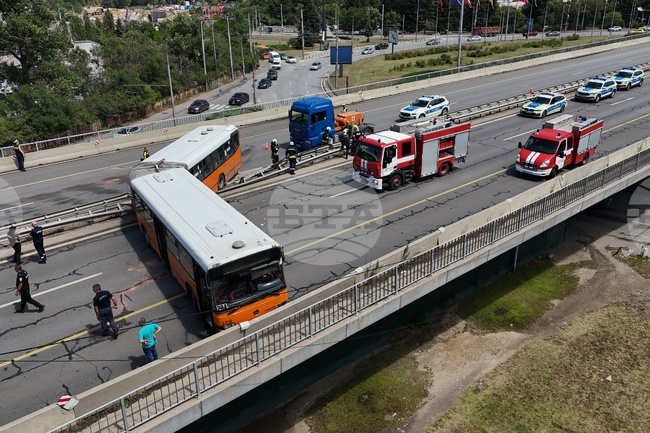 Автобусът по линия 204, загубил управление на бул. "Цариградско шосе", на 25 юни е минал техническо обслужване, съобщиха от Столична община