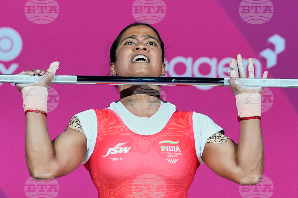 Britain Commonwealth Games Weightlifting