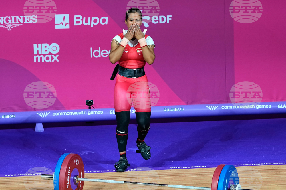 Britain Commonwealth Games Weightlifting