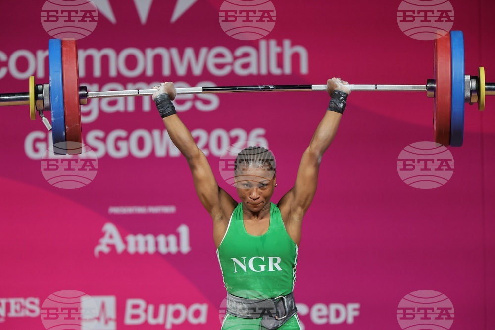 Britain Commonwealth Games Weightlifting