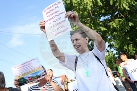 Булевард „Овча купел“ и улица „Момкова баня“- транспортен мост - протест