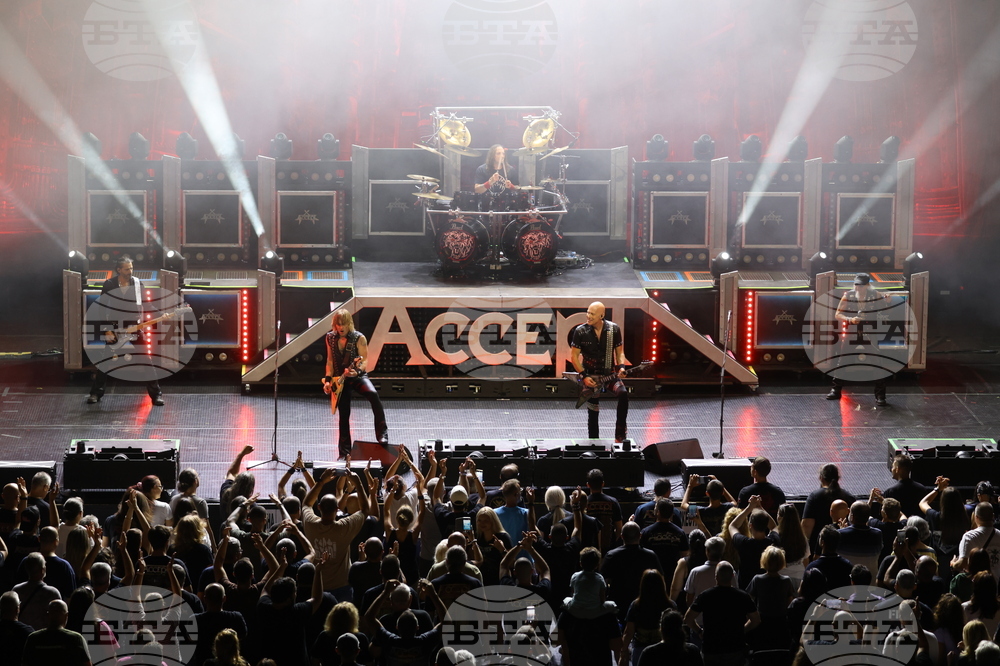 Национален дворец на културата - Accept - концерт 