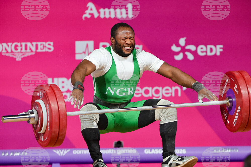 Britain Commonwealth Games Weightlifting