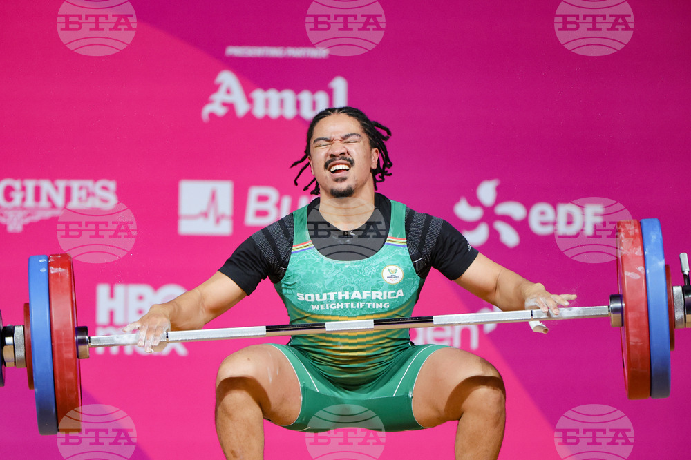 Britain Commonwealth Games Weightlifting