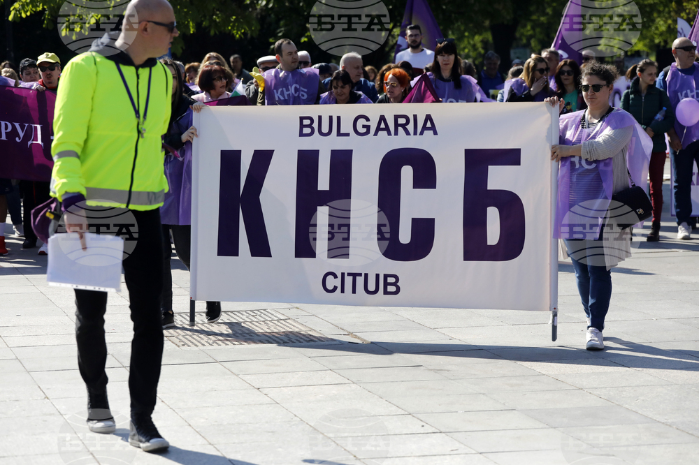 КНСБ - синдикална акция