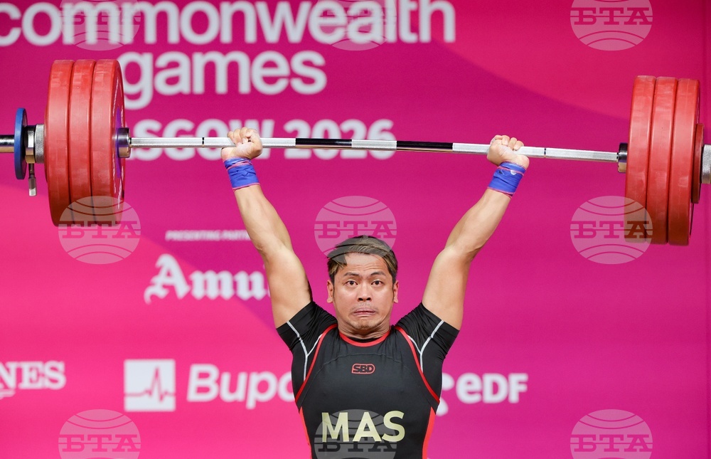 Britain Commonwealth Games Weightlifting