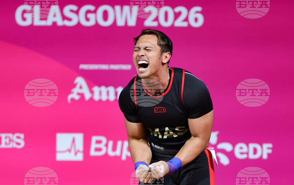 Britain Commonwealth Games Weightlifting