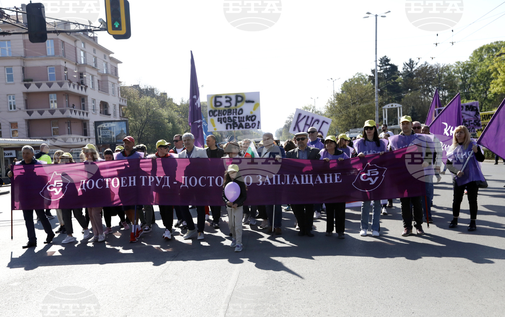 КНСБ - синдикална акция