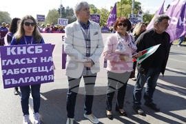 КНСБ - синдикална акция