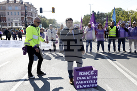 КНСБ - синдикална акция