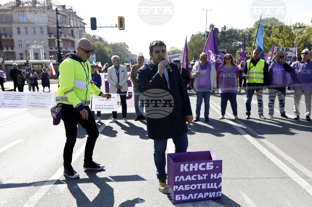 КНСБ - синдикална акция