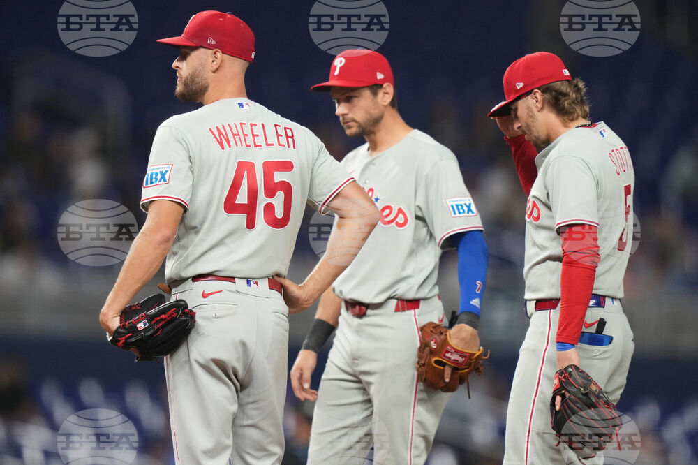 Phillies Marlins Baseball