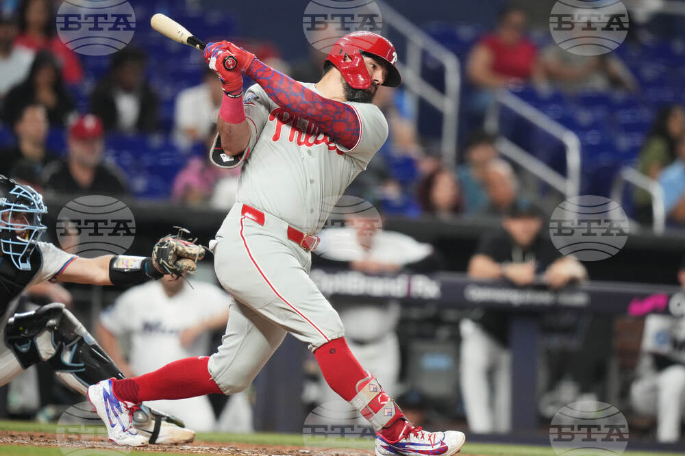 Phillies Marlins Baseball