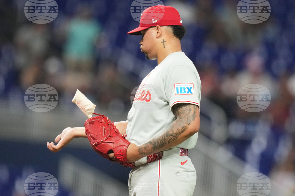 Phillies Marlins Baseball