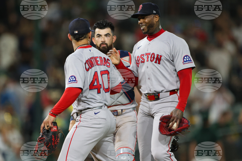 Red Sox Athletics Baseball