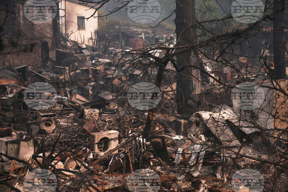 APTOPIX Spain Wildfires