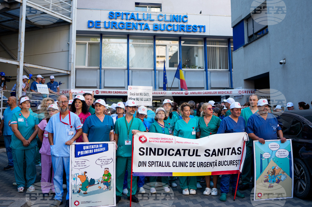Romania Healthcare Strike