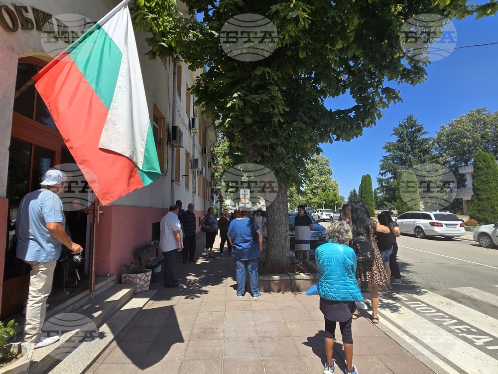 Кула - протест - прекъсване на водоснабдяване