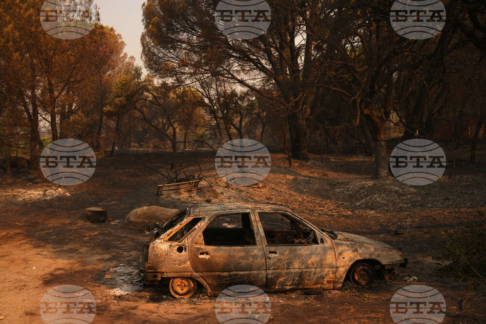 APTOPIX Spain Wildfires