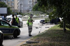 Варна - катастрофа - загинал моторист