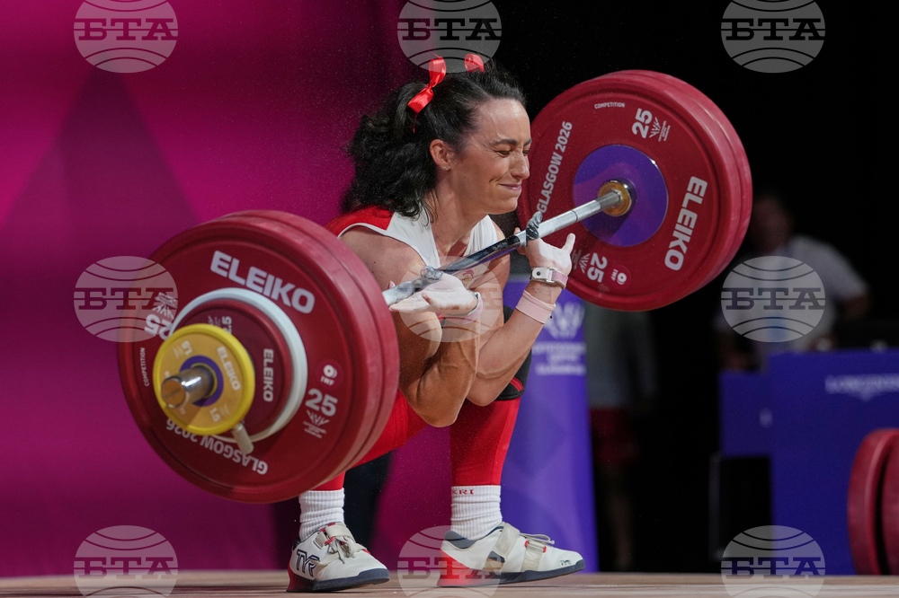 Britain Commonwealth Games Weightlifting