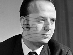 София (13 ноември 1978) Портрет на българския композитор з. а. Васил Казанджиев. Пресфото-БТА, снимка: Христо Юскиселиев/архив