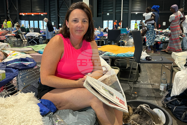 Europe Wildfires Evacuees